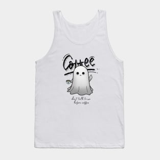 Coffee Ghost Tank Top